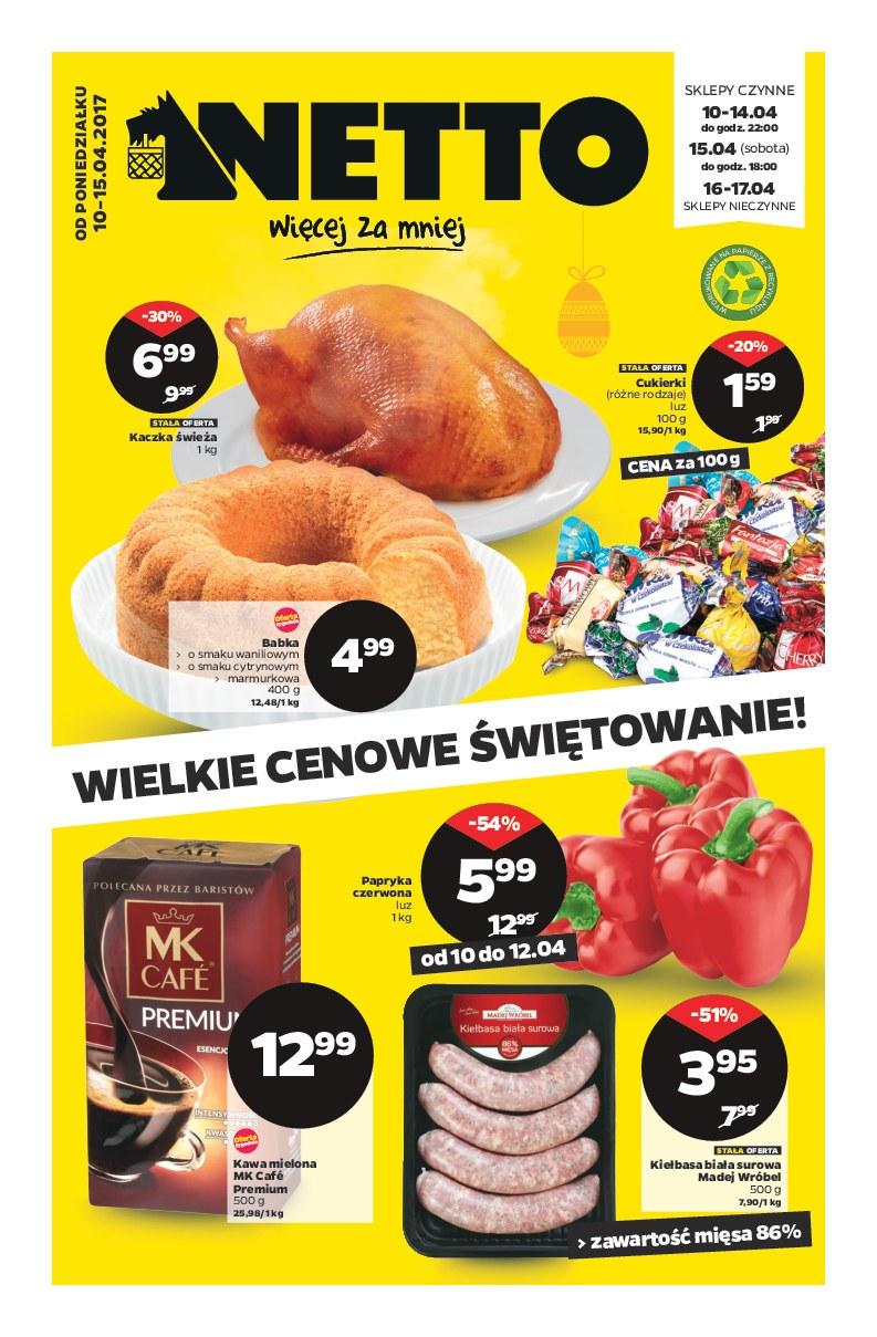 Gazetka promocyjna Netto str. 1