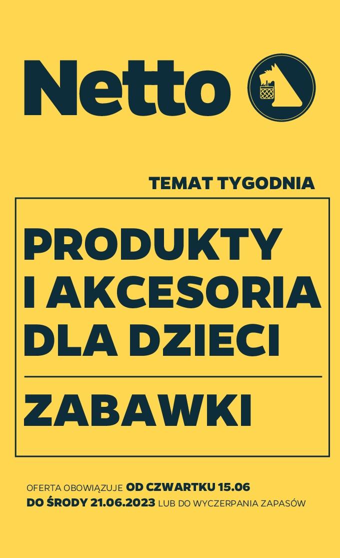 Gazetka promocyjna Netto str. 1
