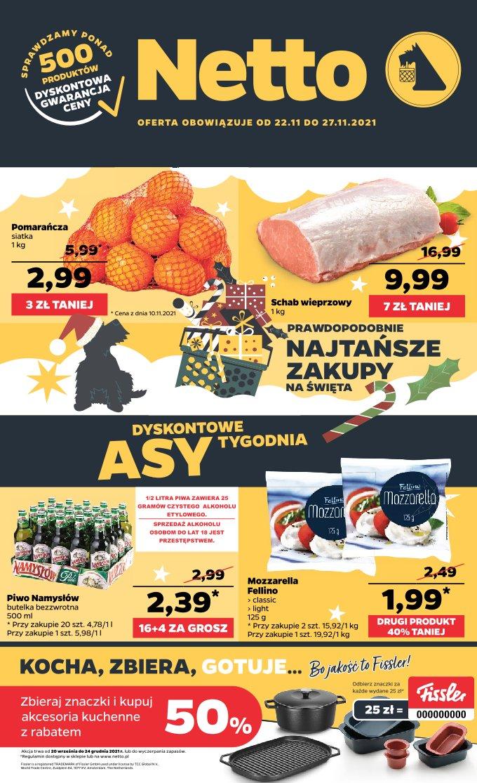 Gazetka promocyjna Netto str. 1