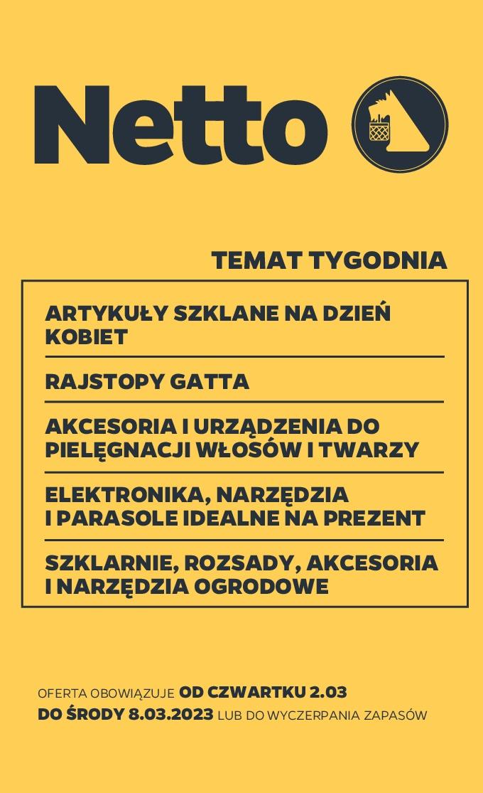 Gazetka promocyjna Netto str. 1