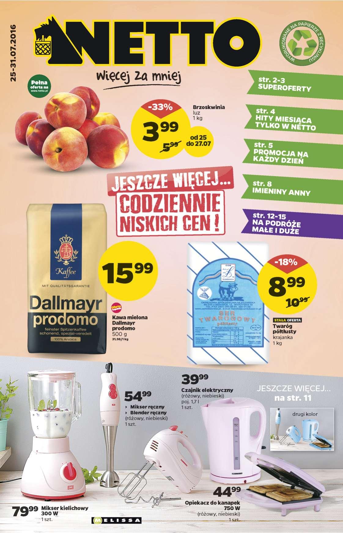 Gazetka promocyjna Netto str. 1