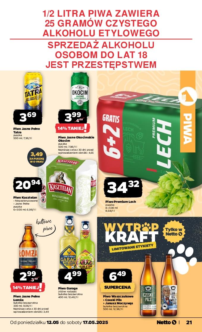 Gazetka promocyjna Netto str. 21