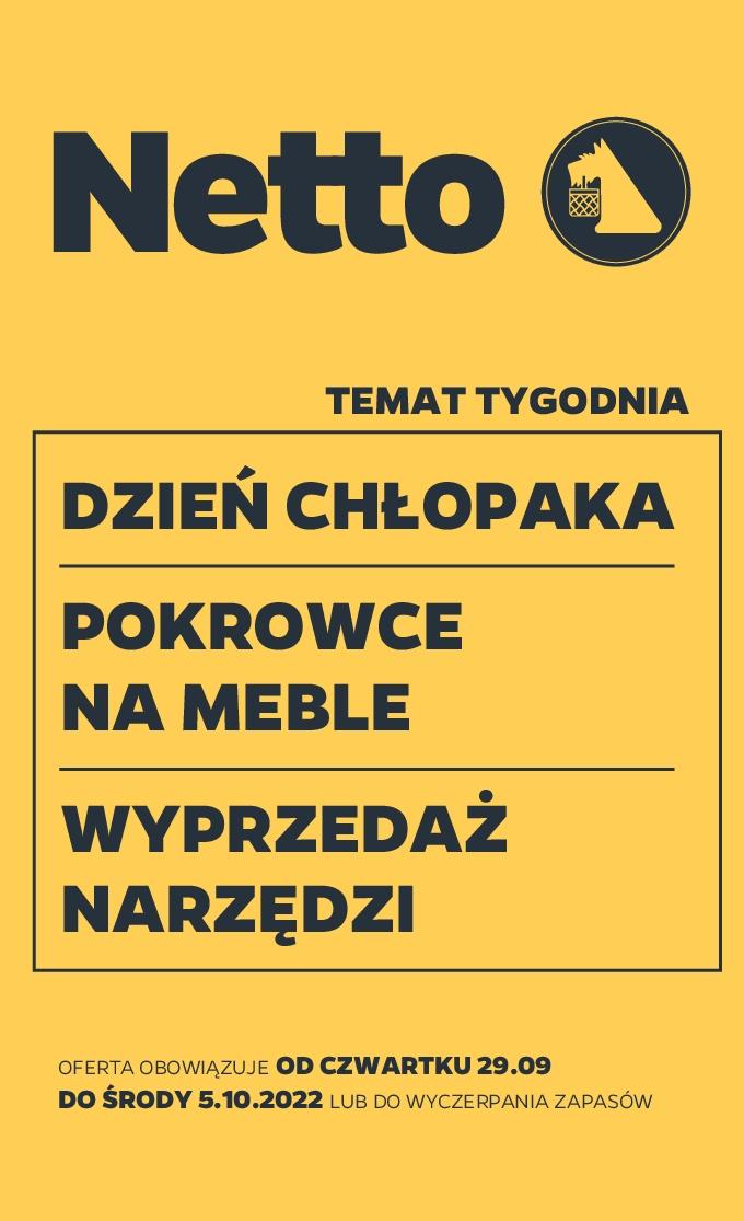 Gazetka promocyjna Netto str. 1
