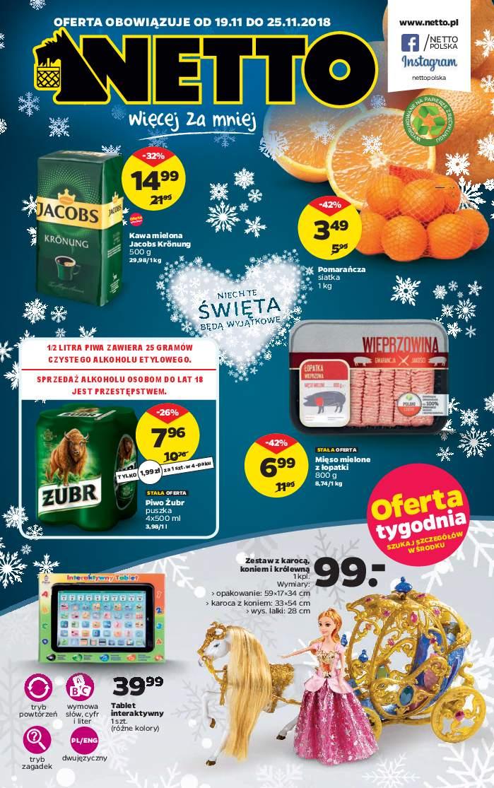 Gazetka promocyjna Netto str. 1