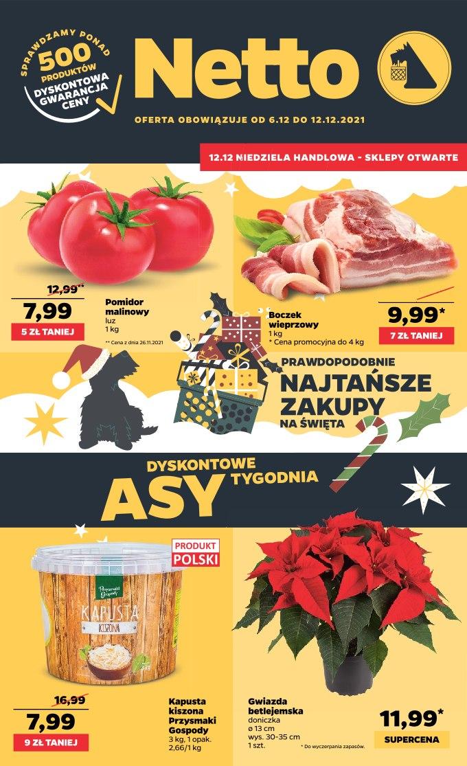 Gazetka promocyjna Netto str. 1