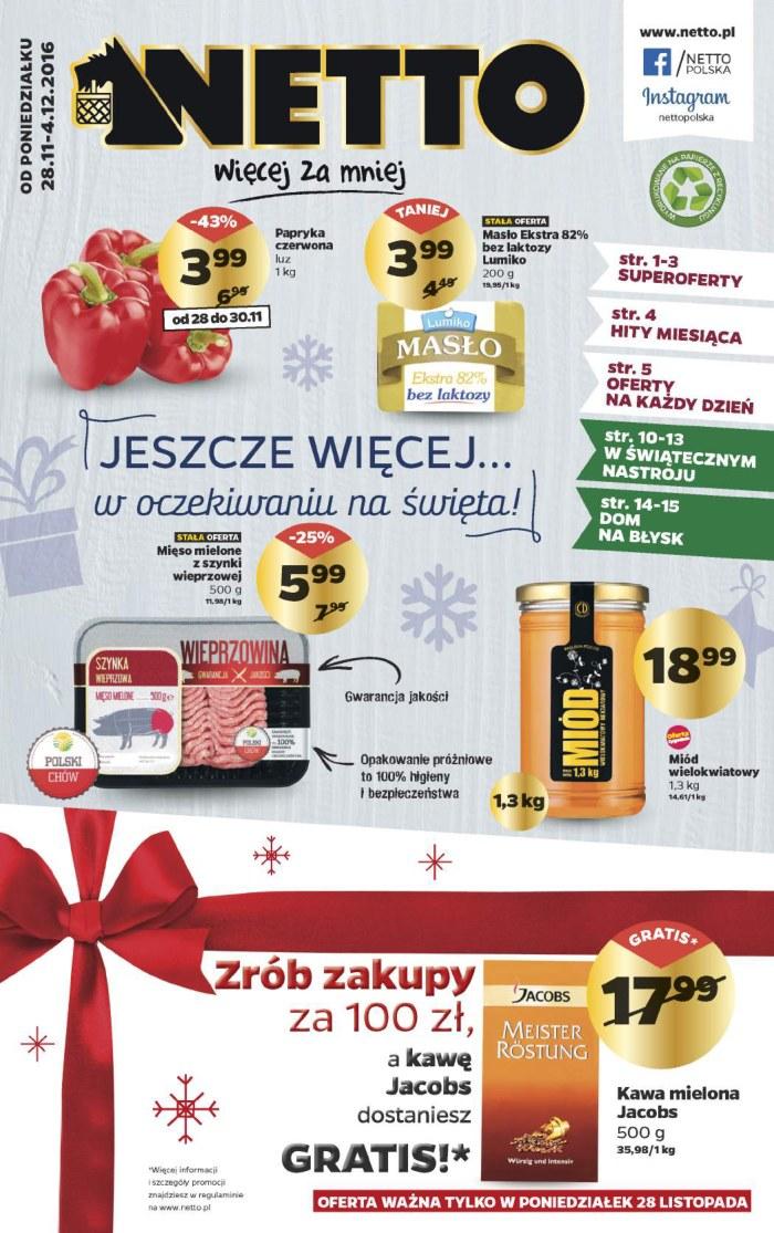 Gazetka promocyjna Netto str. 1