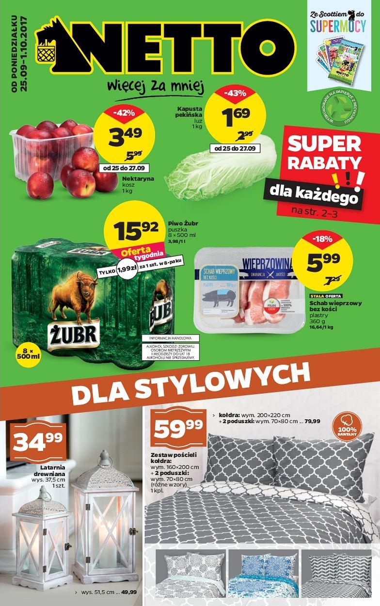 Gazetka promocyjna Netto str. 1