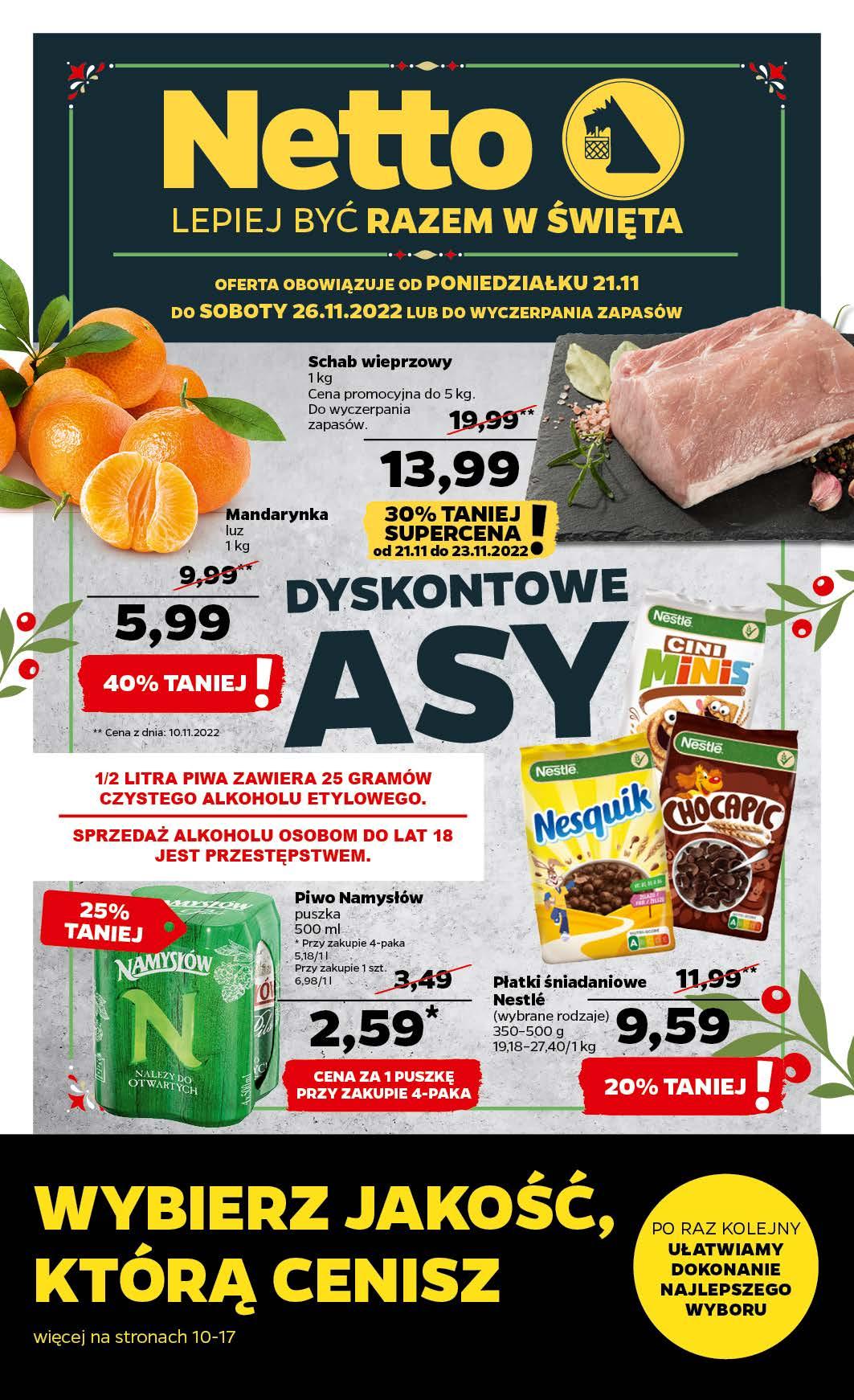 Gazetka promocyjna Netto str. 1