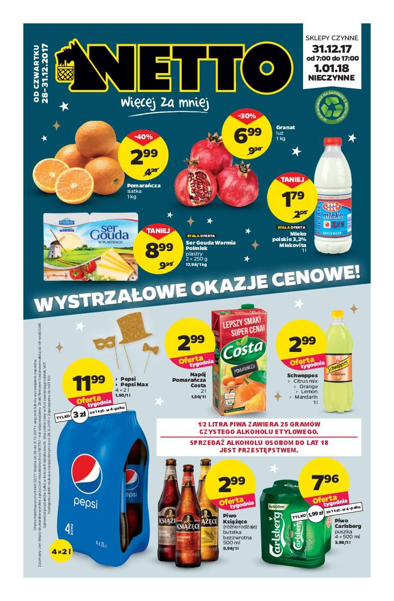 Gazetka promocyjna Netto str. 1